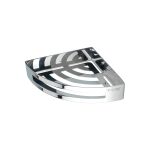 حامل شامبو زاوية ستانلس