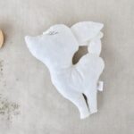 وسادة غازيل لافندر (أبيض)