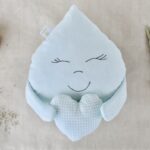 Drop Lavender Pillow (Blue)