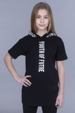 Kız Çocuk Kısa Pijama Takımı (6-12 Yaş) - Görsel 4