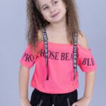 Summer T-Shirt Set For Girls (5-8 Years)