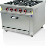 CE certified gas oven range 1m2