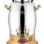 ماكينة صنع الشاي مزدوجة سعة 16 لتر