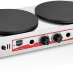 CE gazlı krep fırını 40cm çap