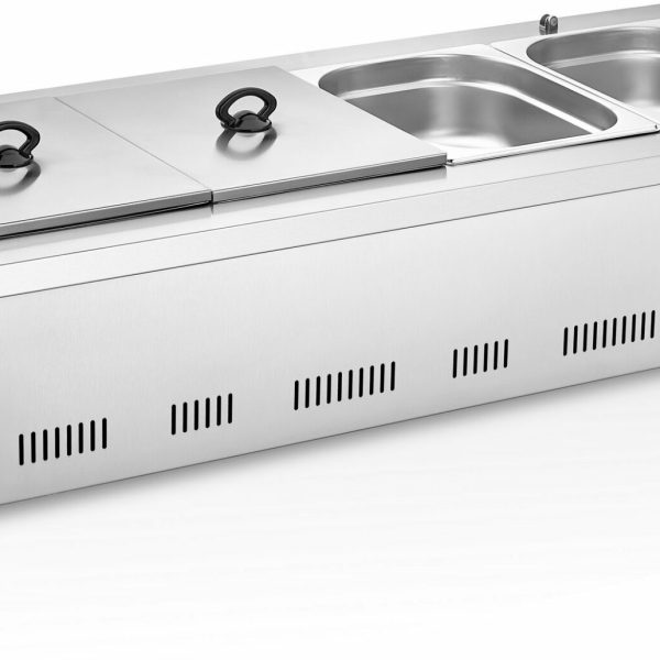 4 Piece Counter Top Bain-marie Electric