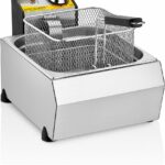 8 litrelik elektrikli fritöz