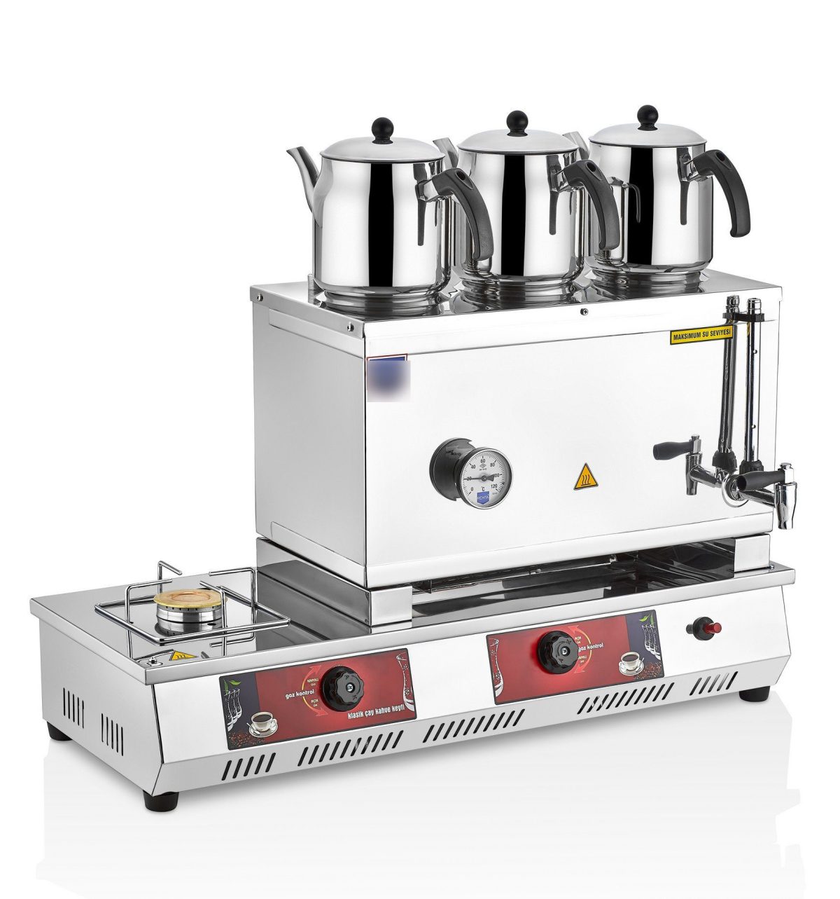 Elektrikli Çay Ocağı + 3 Çaydanlık 33 Litre - Görsel 1