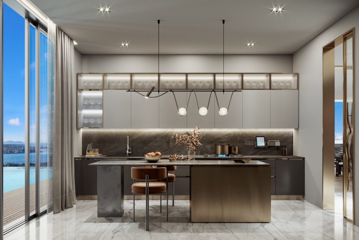 Nişantaşı projesinde sahip olmanız sadece denizin komşusu olmayacağınız, denizin bile kendi dairenizin balkonuna gelmesi anlamına geliyor. - Görsel 35