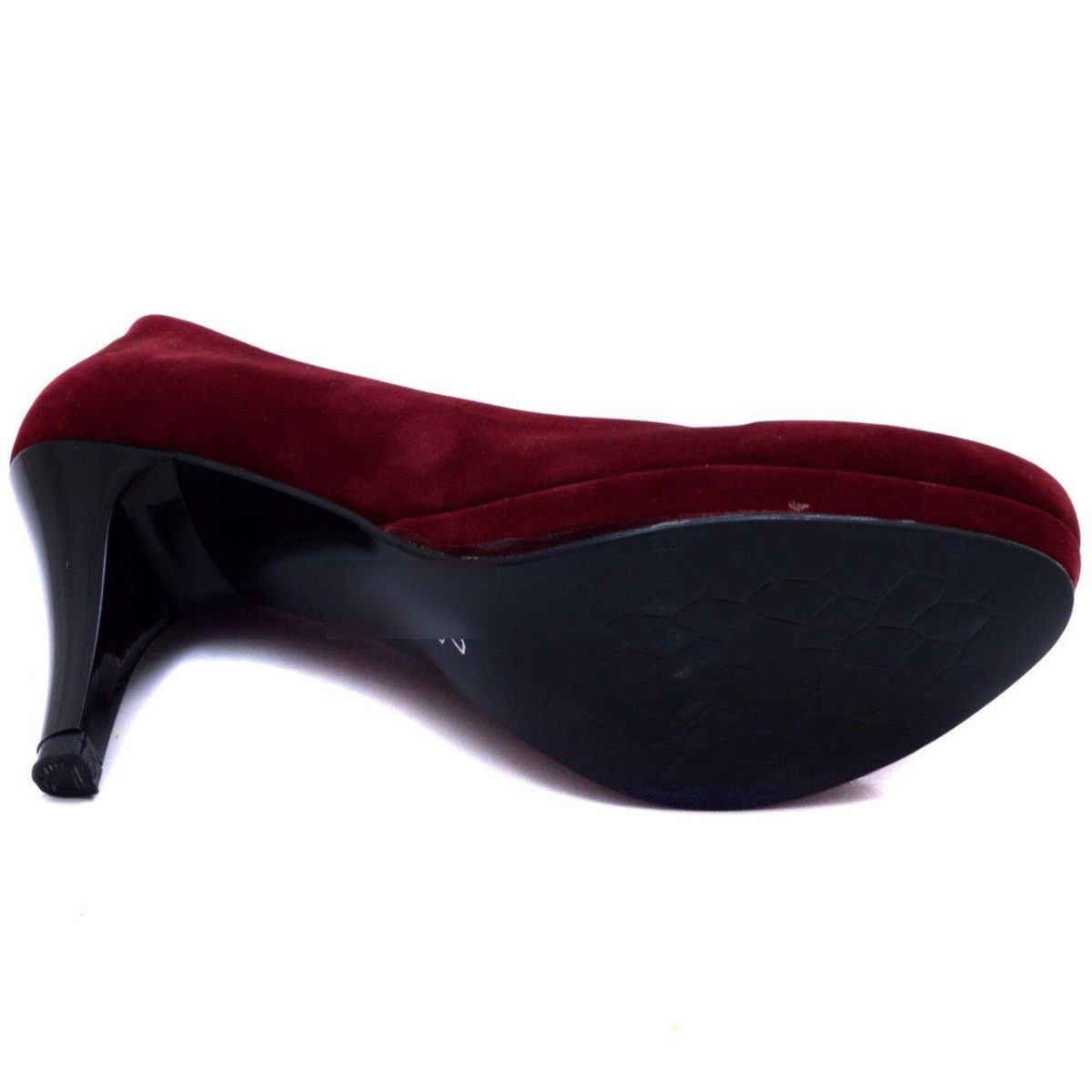 ⁦كعب سهرة رفيع نسائي - احمر⁩ - الصورة ⁦2⁩