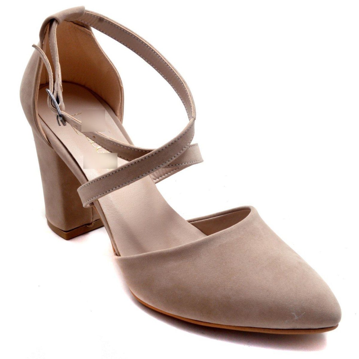 Women's Short Heel 936-CB Shoes - Cream - Image 1