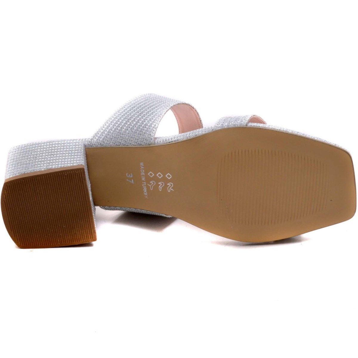 ⁦شبشب نسائي 113-T - رمادي فاتح⁩ - الصورة ⁦2⁩