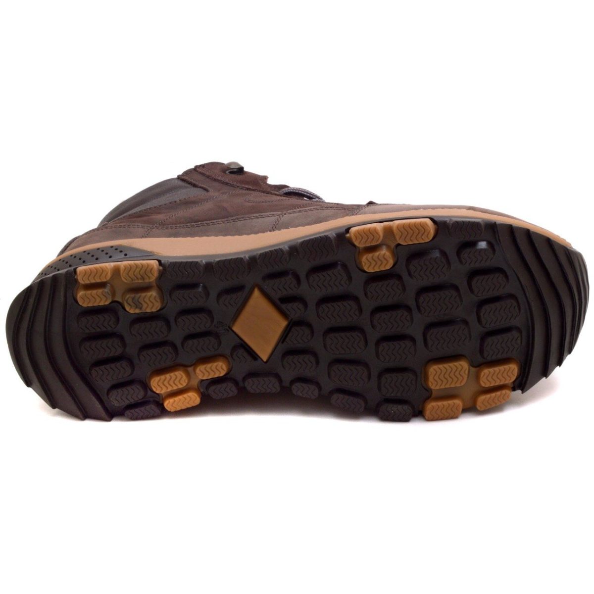 YUO-4525 Erkek Kışlık Bot - Kahverengi (Gerçek Yün / Deri) - Görsel 2