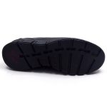 12K-2 DF Men's Flat Casual Shoes Black (Leather) - Image 2