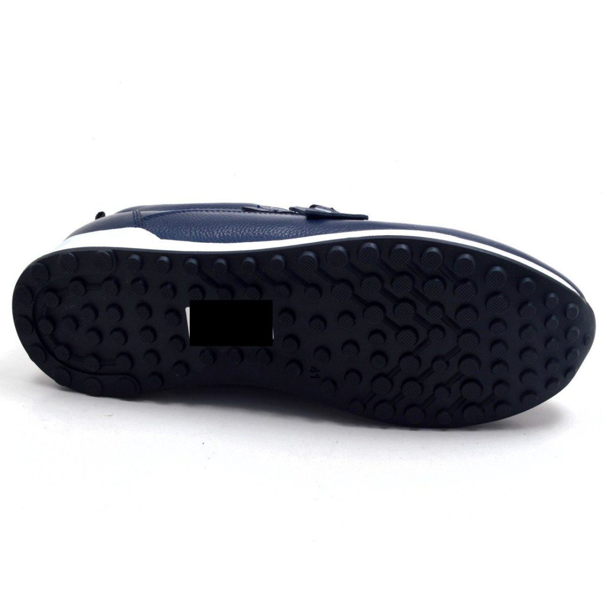 4S-7 ED Erkek Günlük Ayakkabı Lacivert (Deri) - Görsel 2