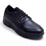 12L-1 DF Flexible Men's Casual Shoes Black (Leather)