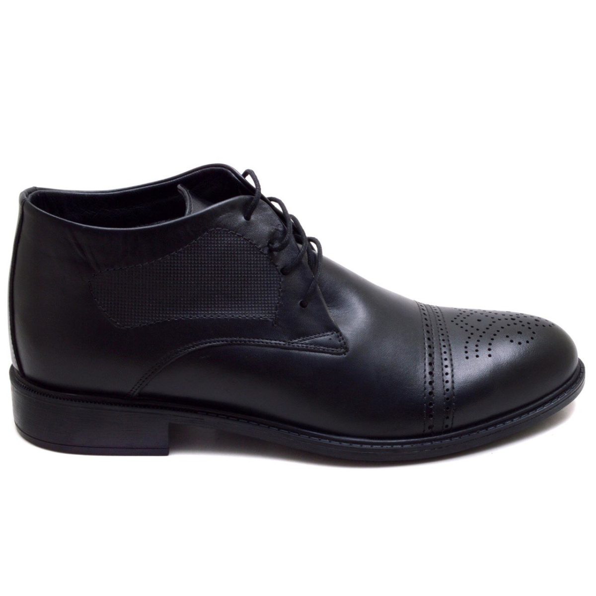 Erkek YK-279 Klasik Kısa Kışlık Bot - Siyah - Görsel 2