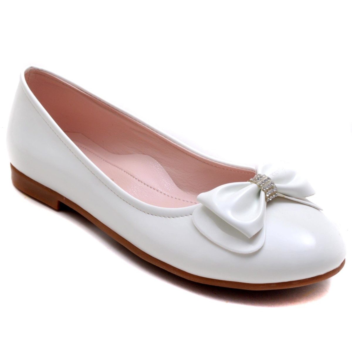 YC-14 Flat Filet Shoes - White - Image 1