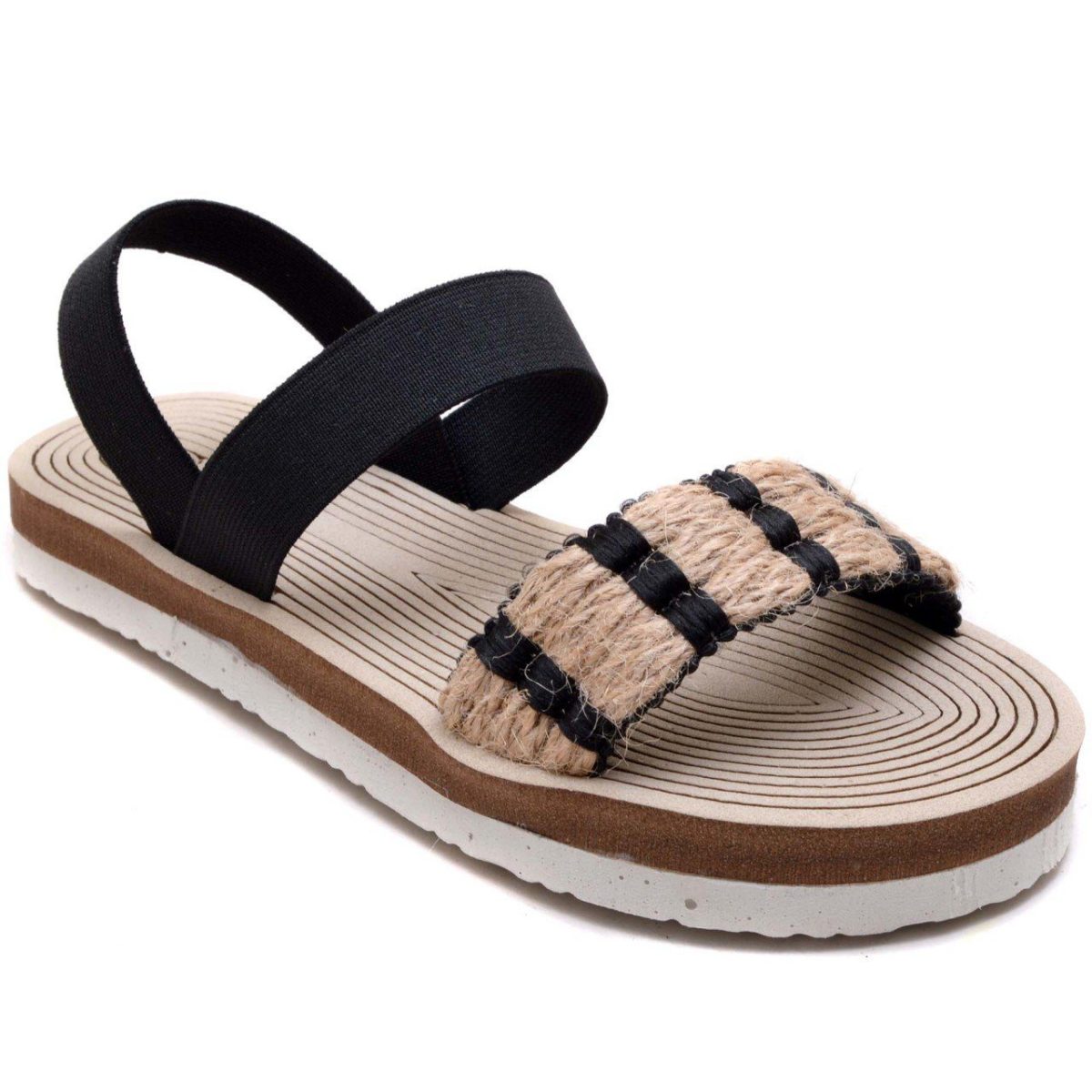 APS-58 Comfort Fillet Sandal - Black - Image 1