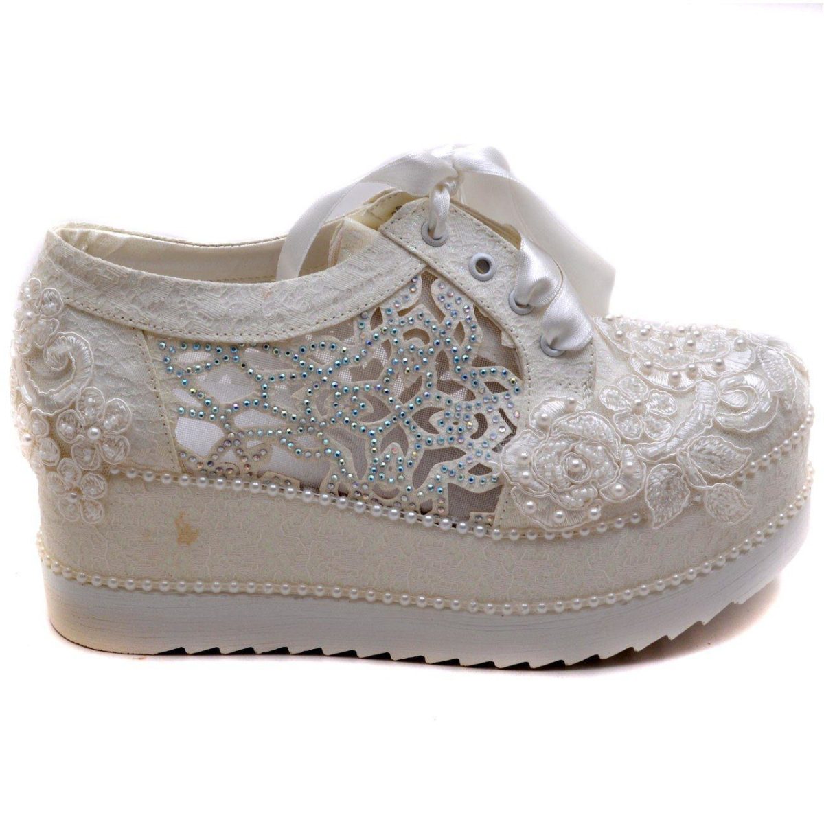 552-R Gelinlik Spor Ayakkabısı - Beyaz - Görsel 2