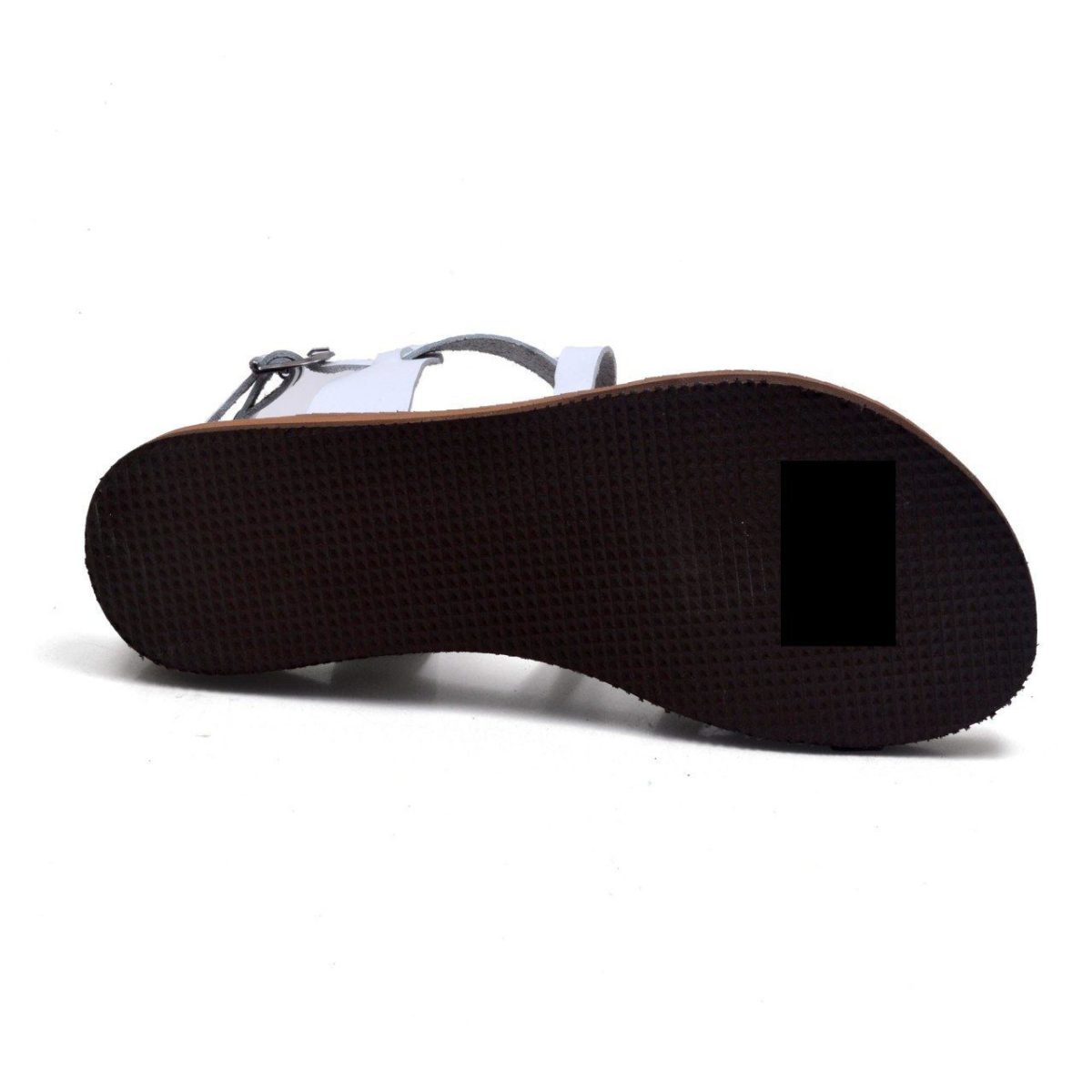 ⁦صندل صيفي نسائي 866-W - أبيض (جلد)⁩ - الصورة ⁦2⁩