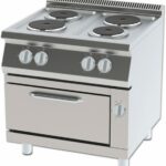 نطاق مع فرن كهربائي