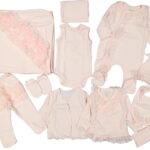 Yenidoğan bebek duş elbisesi