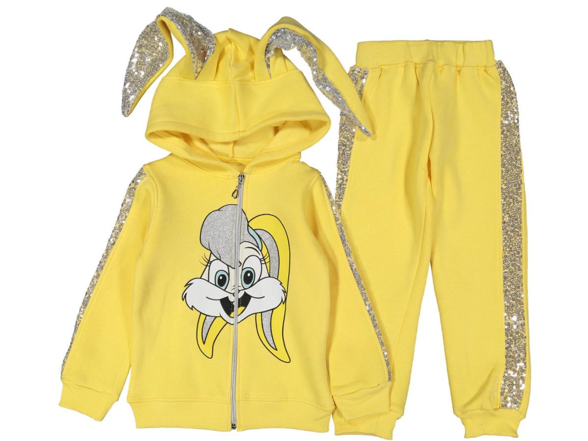 ⁦بدلة رياضية للفتيات⁩ - الصورة ⁦3⁩