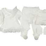 فستان استحمام للمولود الجديد