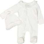 Yenidoğan bebek duş elbisesi