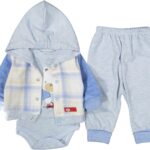 لباس للأطفال الذين تتراوح أعمارهم بين (3/9) شهر