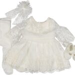 فستان استحمام للمولود الجديد