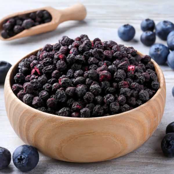 أحذية 126 توت اسود مجفف بالتبريد ومقرمش